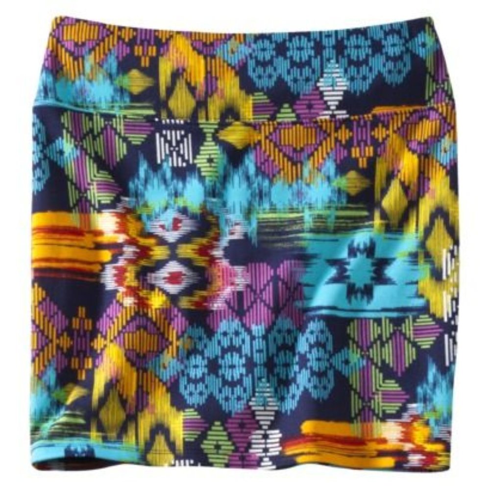 Ponte Mini Skirt - Multi Color | Size M